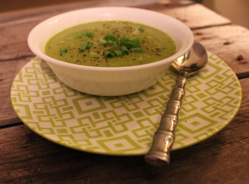 Cream of Asparagus Soup, Springtime Comfort Food
