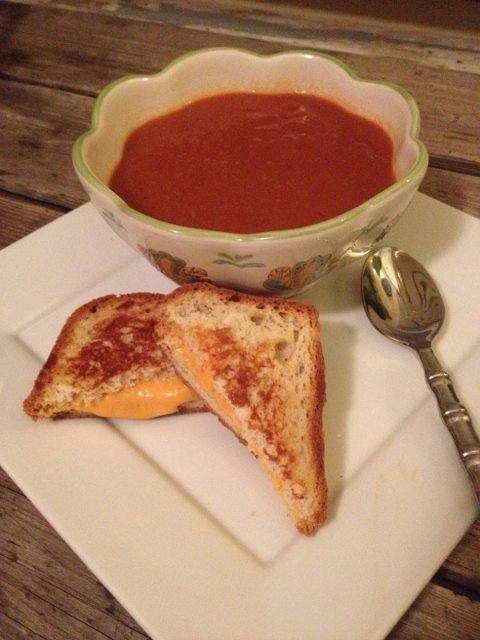 Hearty Tomato Basil Soup