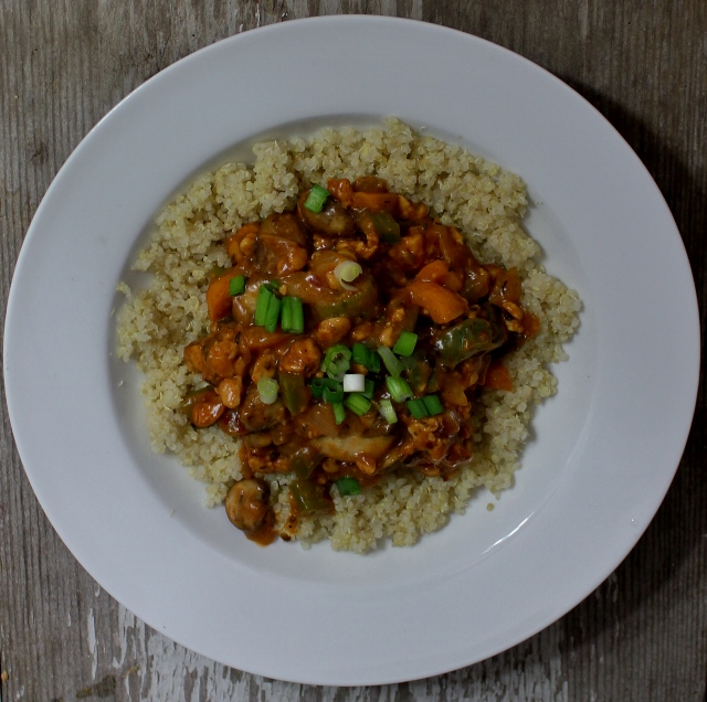 Étouffée with Tempeh Andouille Sausage (vegan, glutenfree, spicy