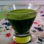 Green Juice with a Spicy Kick