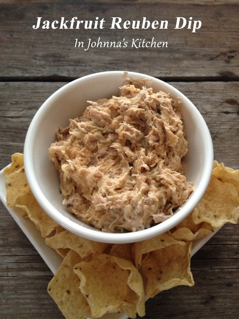 Gluten-free, Dairy-Free, Egg-Free Vegan Jackfruit Reuben Dip