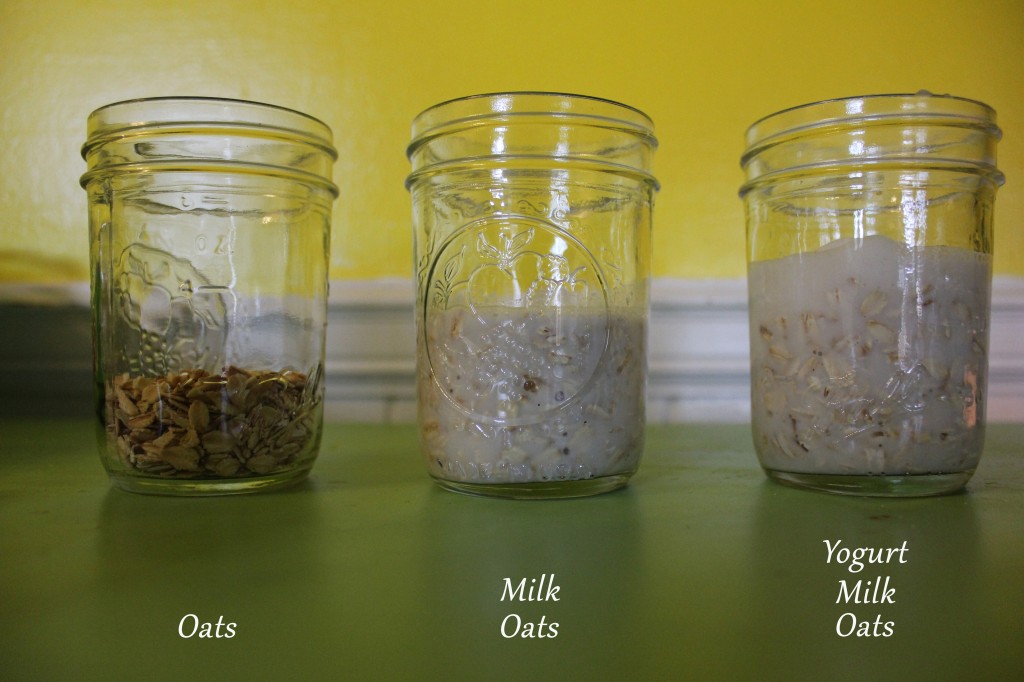 Overnight Oats, Gluten-Free and Dairy-Free