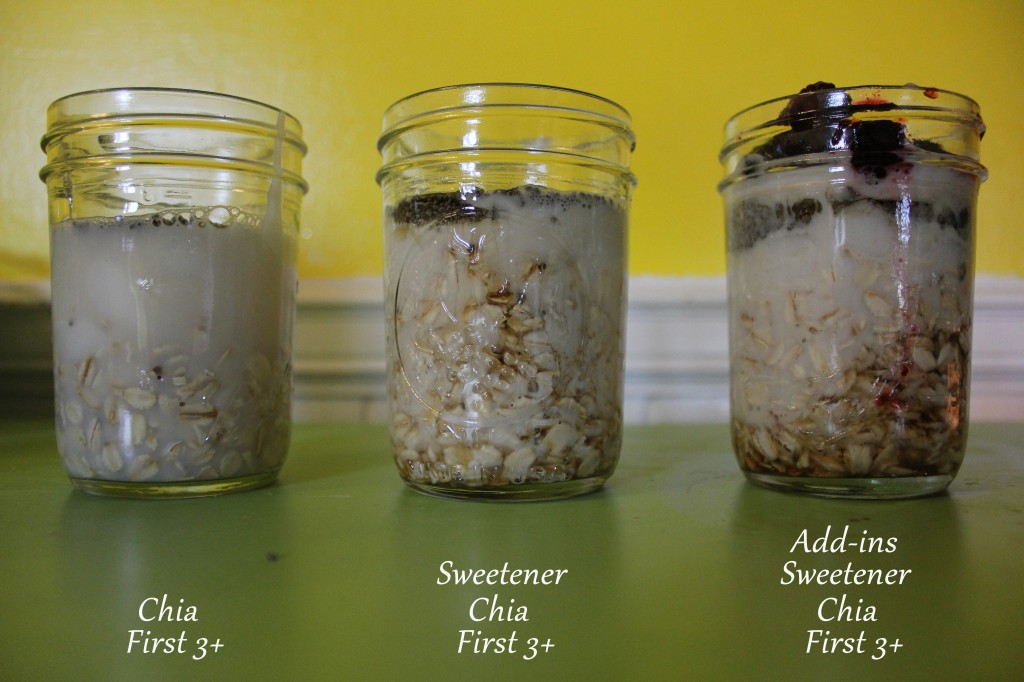 Overnight Oats, Gluten-Free and Dairy-Free