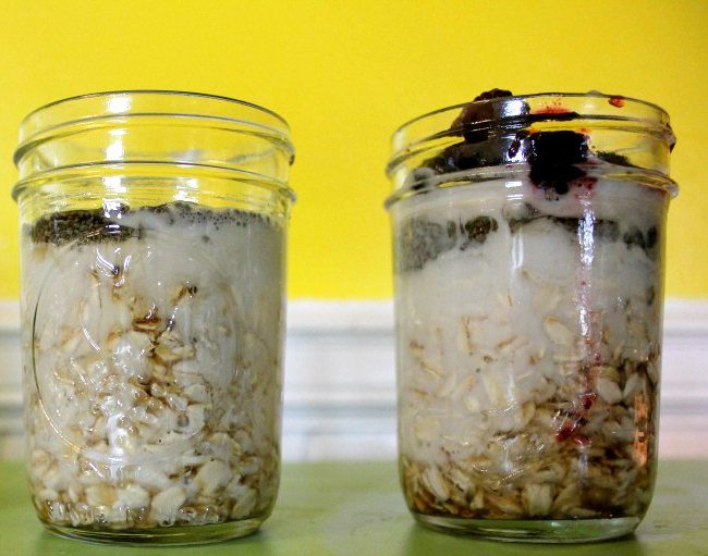 Overnight Oats, Gluten-Free and Dairy-Free