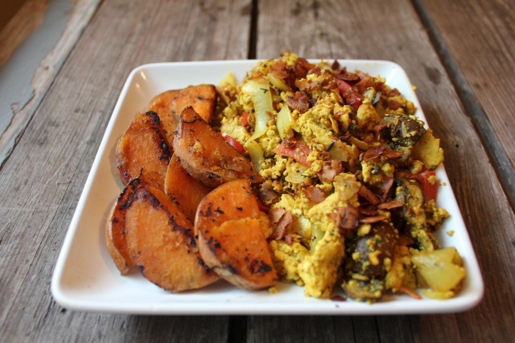 Bacon Tofu Scramble from In Johnna's Kitchen