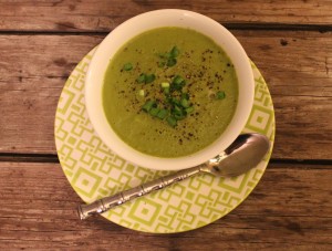 Cream of Asparagus Soup from In Johnna's Kitchen, gluten-free, dairy-free and vegan