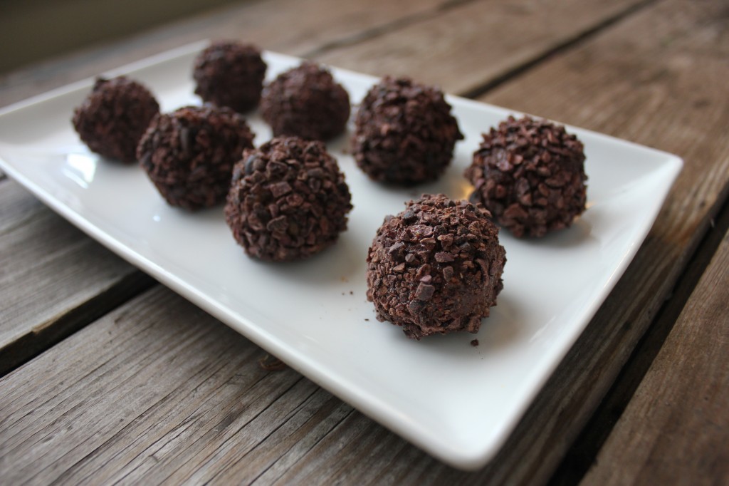 Brigadeiros, decant Brazilian chocolate truffles reinvented with healthy ingredients from In Johnna's Kitchen 