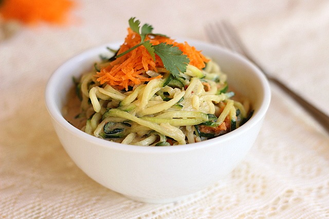 Oatmeal with a Fork Sunbutter noodles