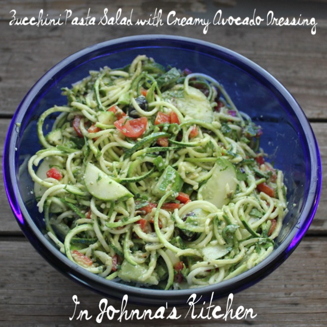 Simple Summer Salad: Zucchini 