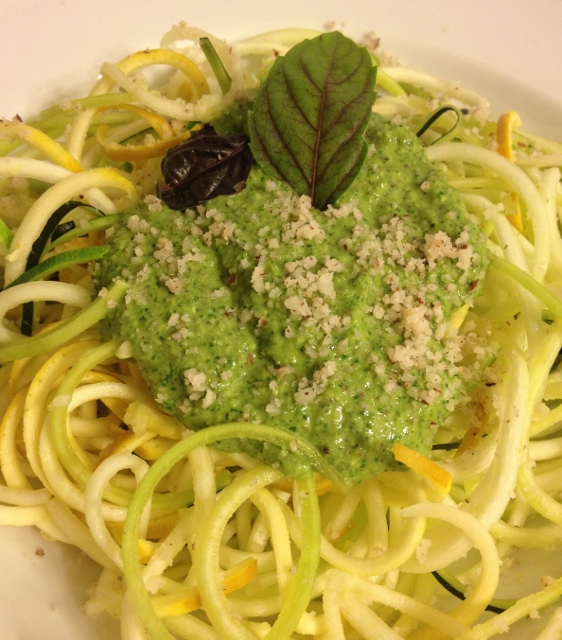 Kale Basil Pesto from In Johnna's Kitchen