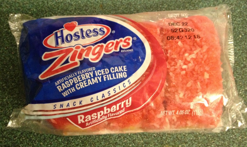 raspberry zingers bought november 27 2012