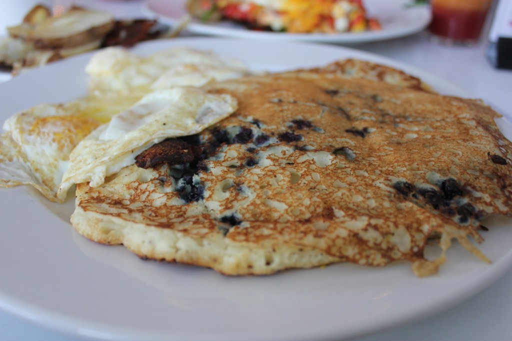 gluten free pancakes at succotash