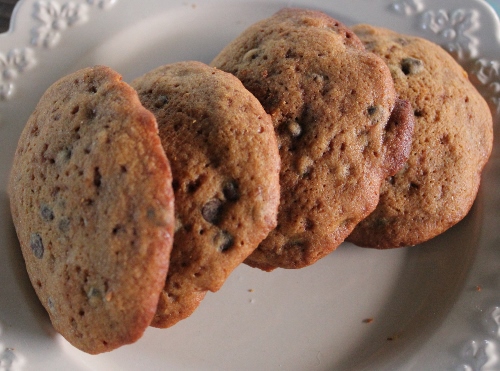 chocolate chip not-a-cake-mix cookies