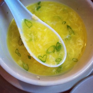 Egg Flower Soup at Lulu's | In Johnna's Kitchen