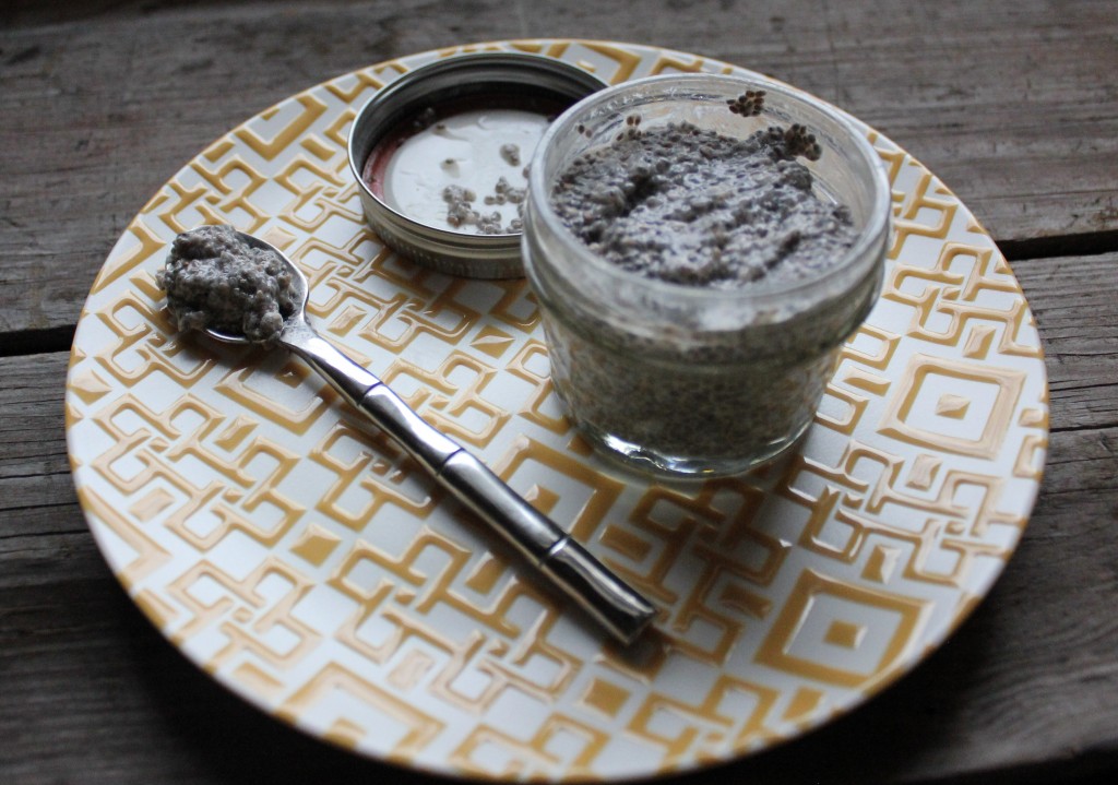 nog chia pudding in a jar In Johnna's Kitchen