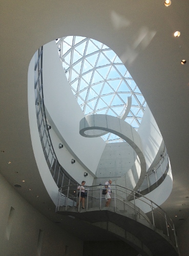 Staircase at The Dali Museum