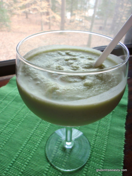 Healthier Shamrock Shake | Gluten Free Easily