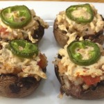 Mexican Stuffed Mushrooms | In Johnna's Kitchen