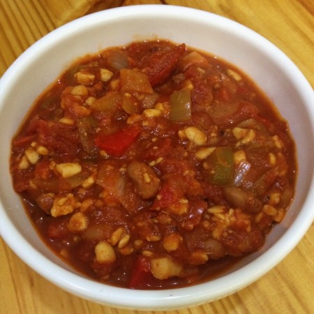 Chunky Veggie Chili | In Johnna's Kitchen