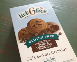 LiveGFree Double Chocolate Brownie Cookies ALDI