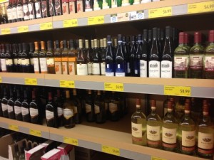 Wine at ALDI