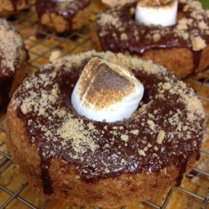 Happy National Donut Day! S'mores Donuts - In Johnna's Kitchen