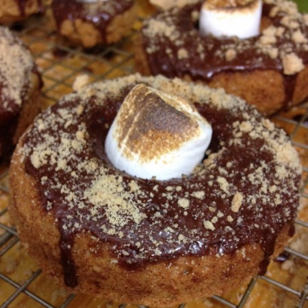 Gluten-Free S'mores Donut | In Johnna's Kitchen