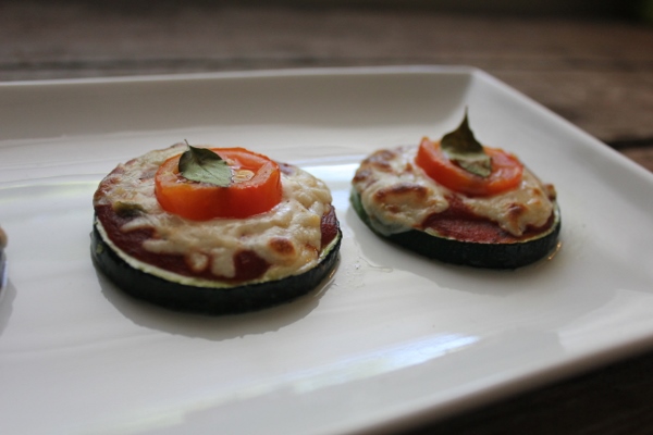 Zucchini Pizzas