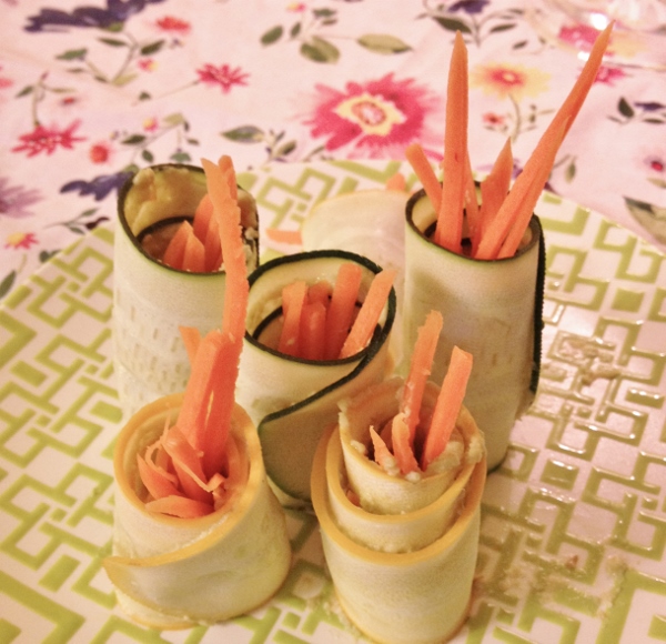 Super Easy Zucchini Roll-ups