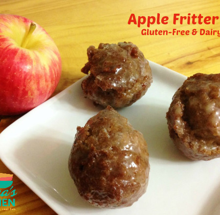 Apple Fritter Bites, gluten-fre & dairy-free