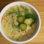 Dill Pickle Soup, gluten-free, dairy-free and vegan