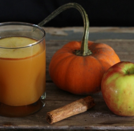 Bourbon Apple Pumpkin Cocktail