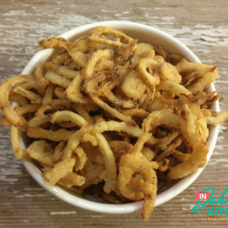 French Fried Onions Gluten-Free | In Johnna's Kitchen