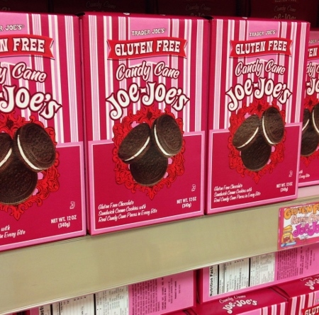 Gluten-Free Candy Cane Joe-Joe's at Trader Joes