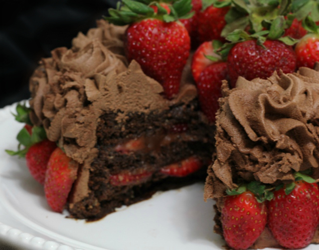 Ultimate Chocolate Birthday Cake (gluten-free, dairy-free, egg-free, nut-free, vegan) | In Johnna's Kitchen