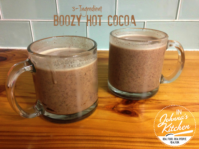 Boozy Hot Cocoa, Dairy-Free | In Johnna's Kitchen