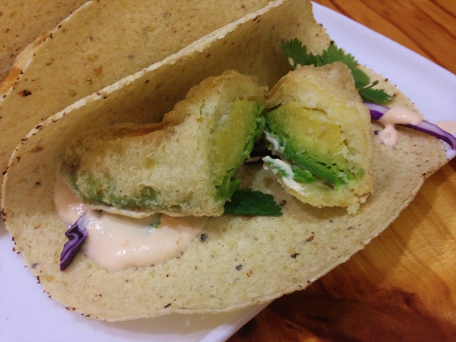 Tempura Avocado Tacos | In Johnna's Kitchen