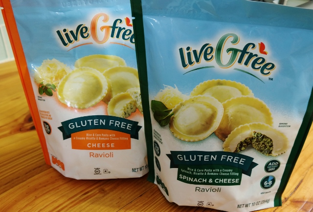 LiveGfree Gluten-Free Ravioli from ALDI