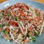 Cauliflower Fried Rice | In Johnna's Kitchen (gluten-free, grain-free, raw vegan, paleo)