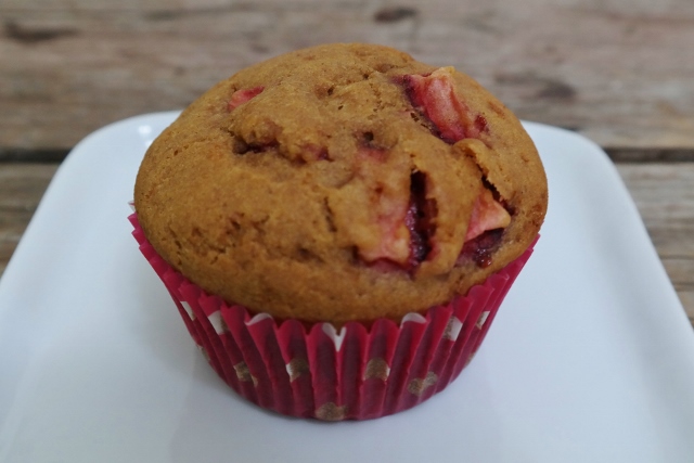 Strawberry Muffins | In Johnna's Kitchen