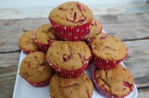Strawberry Muffins | In Johnna's Kitchen