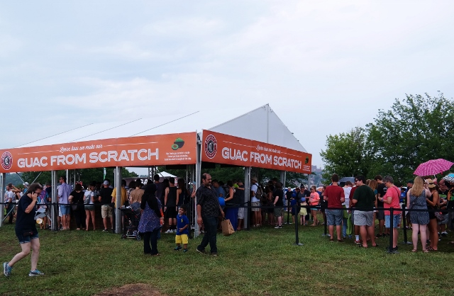 Guac From Scratch, Chipotle Cultivate Festival KC