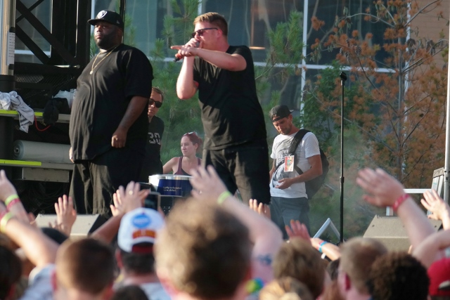 Run the Jewels at 80/35 Music Festival | Photo by Johnna Perry