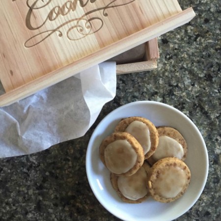 Maple Glazed Chai Spice Cookies (gluten-free, dairy-free, egg-free, vegan) | In Johnna's Kitchen