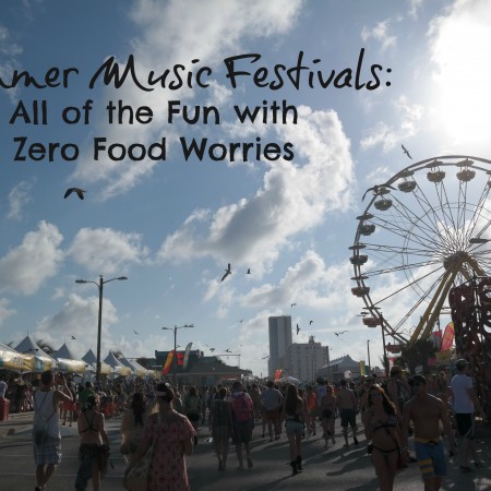 Summer Music Festivals, how to eat safe with food intolerances and allergies