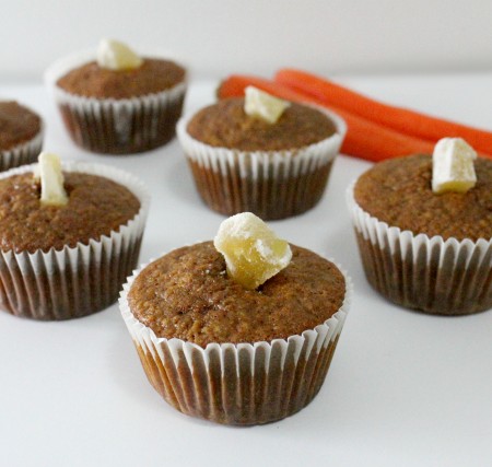 Carrot Ginger Muffins Gluten-Free | In Johnna's Kitchen