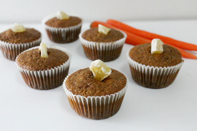 Carrot Ginger Muffins Gluten-Free | In Johnna's Kitchen