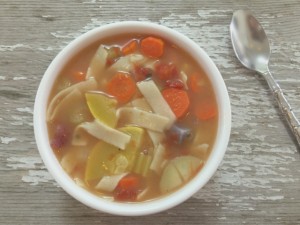 Vegetable Noodle Soup | In Johnna's Kitchen