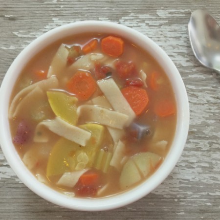 Vegetable Noodle Soup | In Johnna's Kitchen