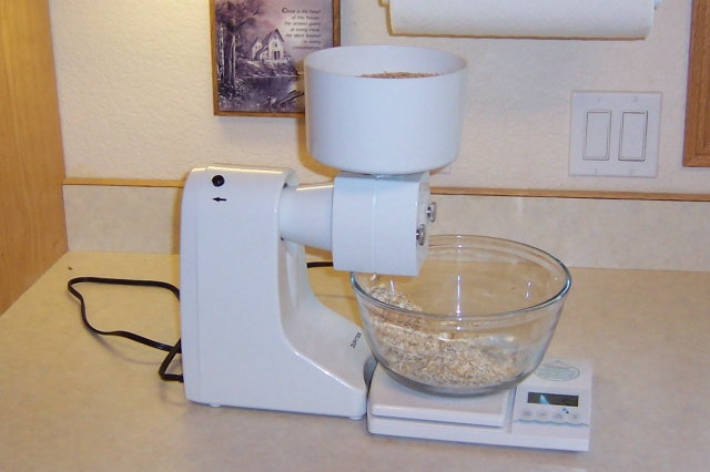 Forrest's countertop oat mill